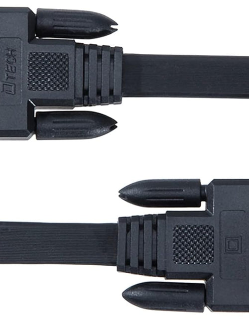Load image into Gallery viewer, 5M Ultra Thin Flat Type Computer Monitor VGA Cable Standard 15 Pin Male to Male Connector SVGA Wire 16 Feet - Black
